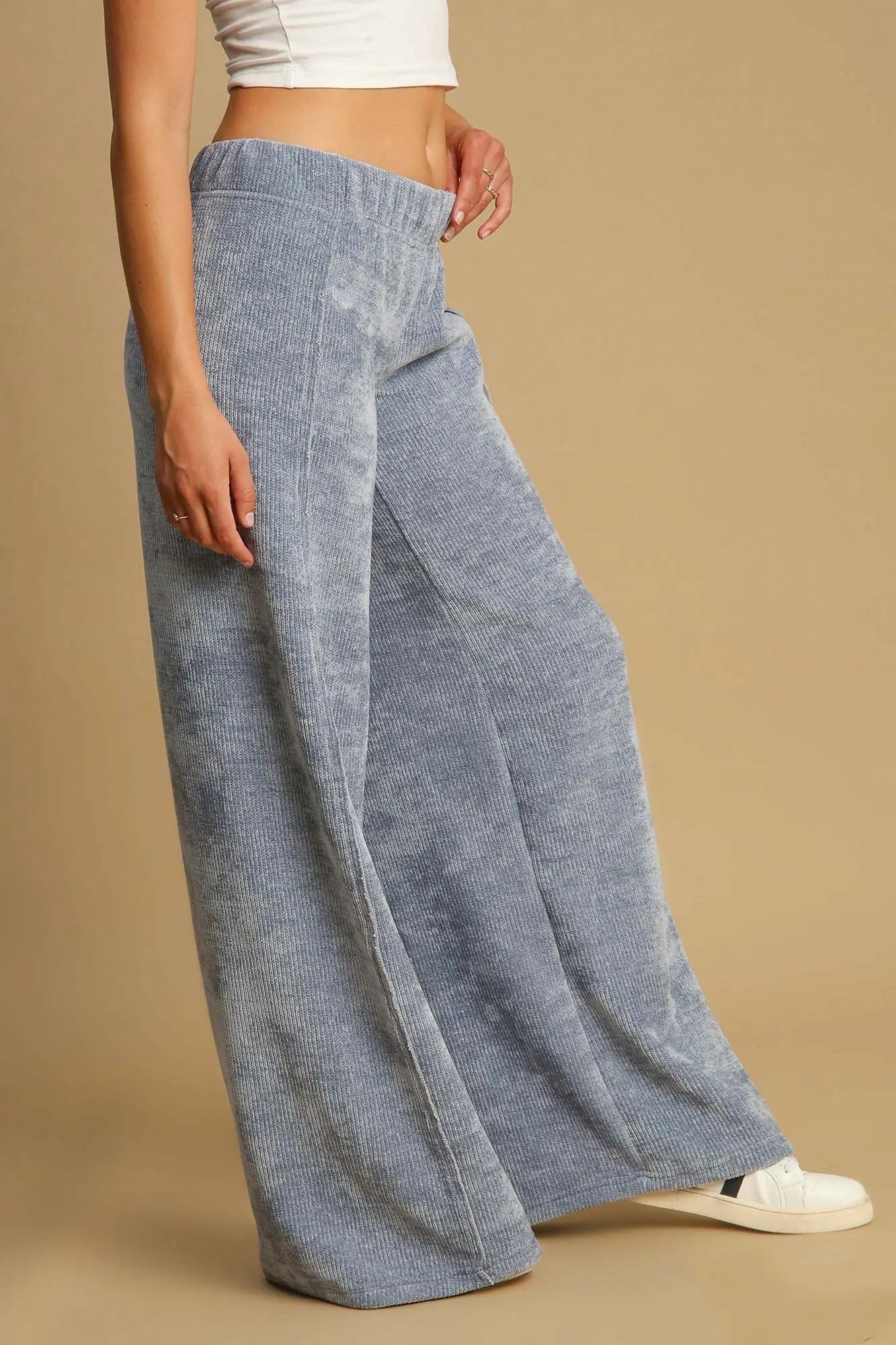 Umgee Wide Leg Pants Trendsi