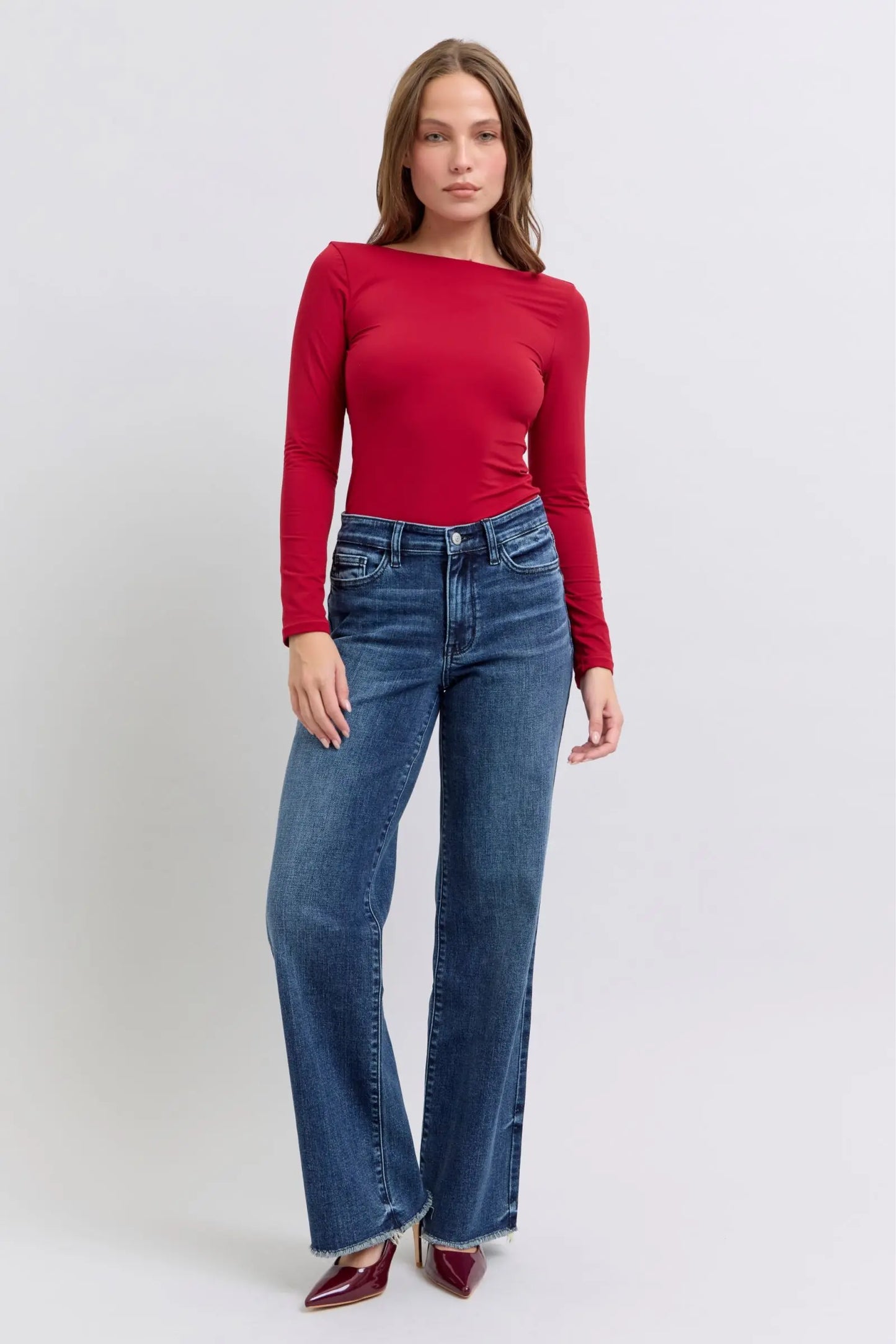Judy Blue Mid Rise Jeans Trendsi