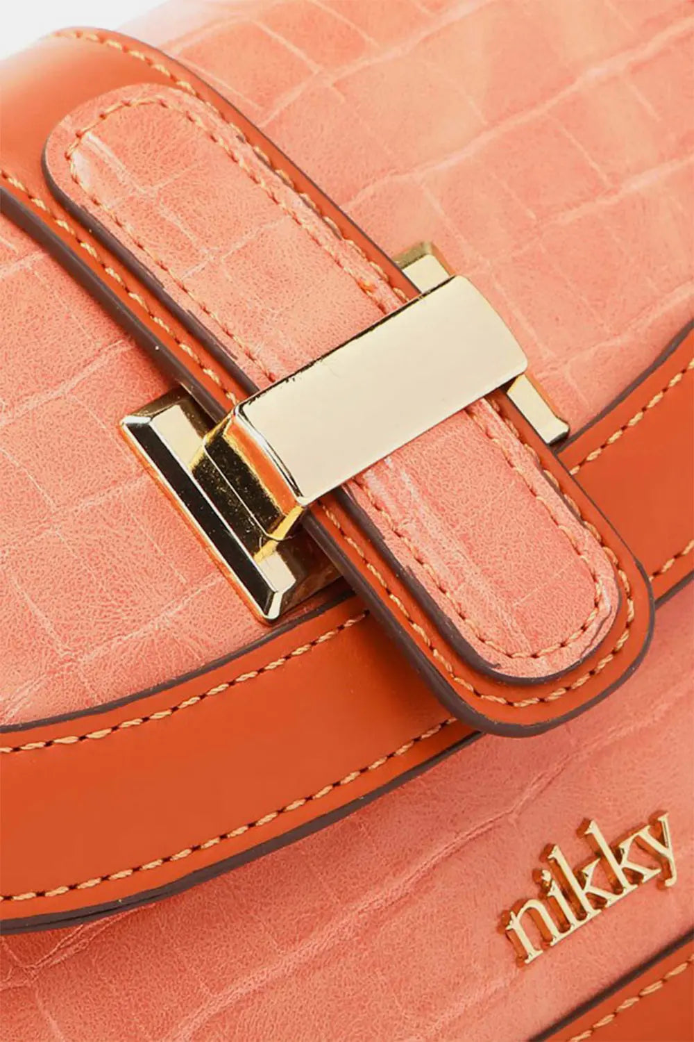 Nicole Lee Embossed Crossbody Bag Trendsi