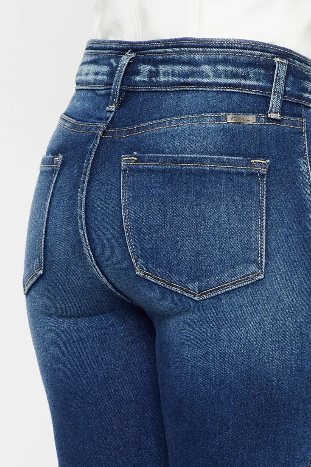 Kancan High Rise Ankle Skinny Jeans Trendsi