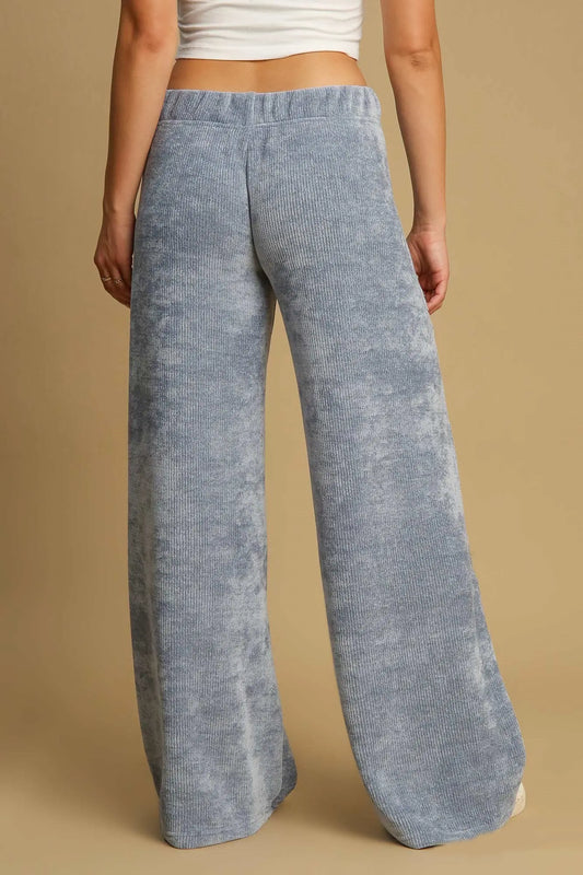 Umgee Wide Leg Pants Trendsi