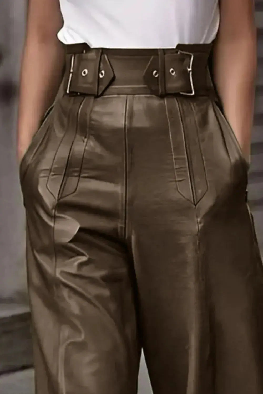 High Waist Wide Flare Pants  Style Ratio