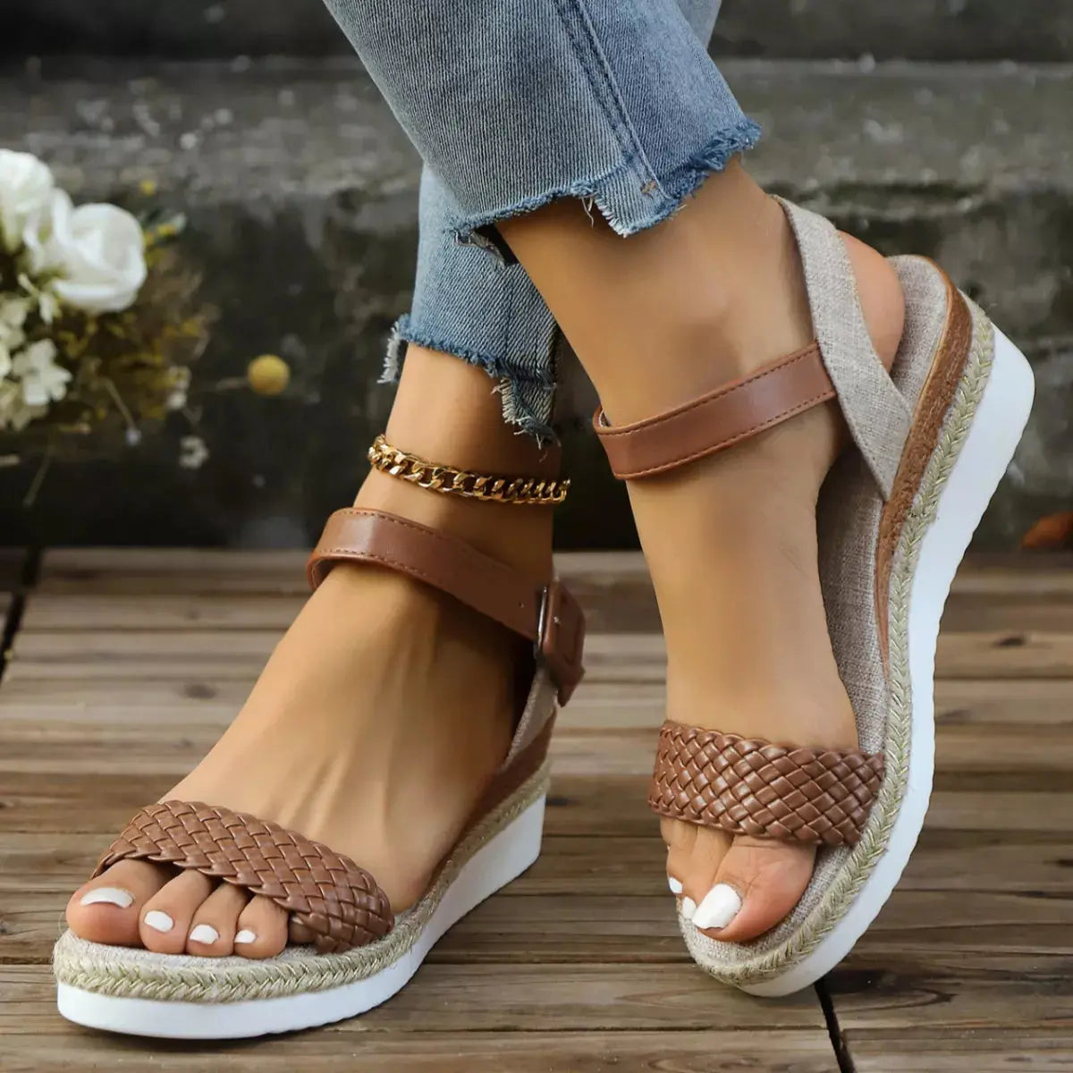Open Toe Platform Sandals  Style Ratio