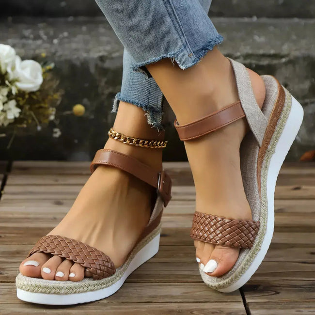 Open Toe Platform Sandals  Style Ratio