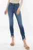 Kancan Raw Hem High Waist Cropped Jeans  Style Ratio
