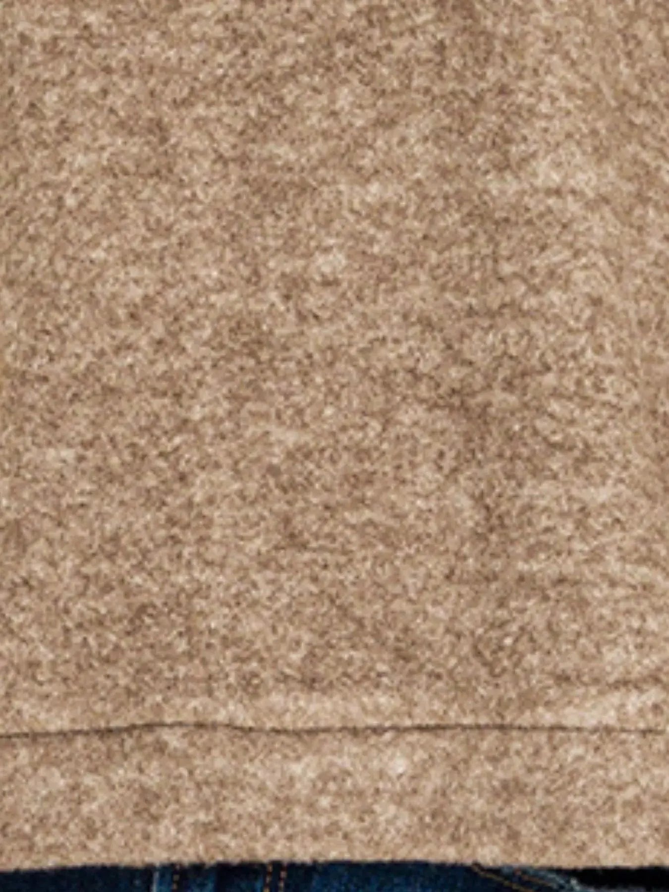 Zenana Brushed Melange Hacci Cropped Sweater  Style Ratio