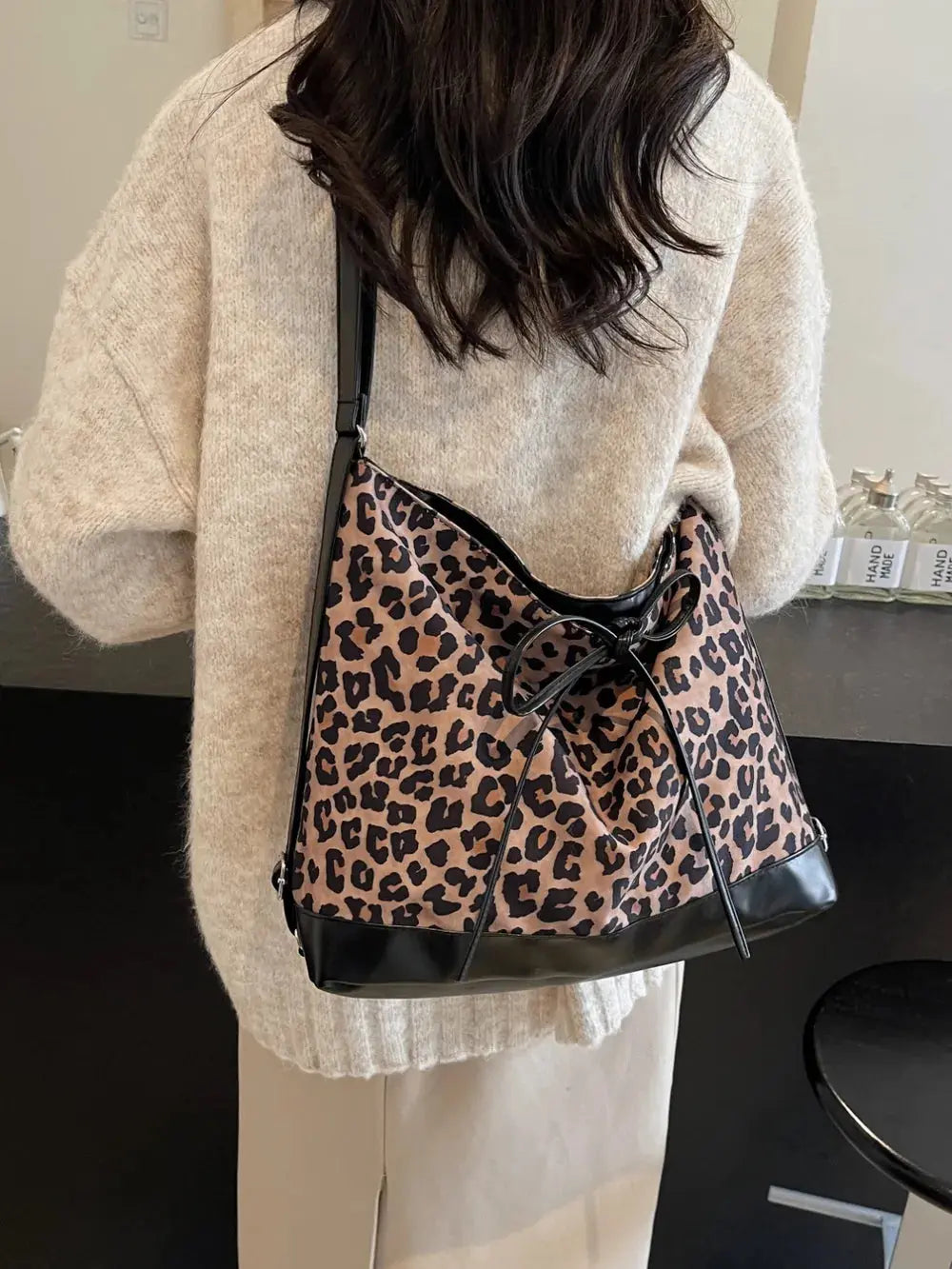 Leopard Dual Purpose Crossbody Bag  Style Ratio