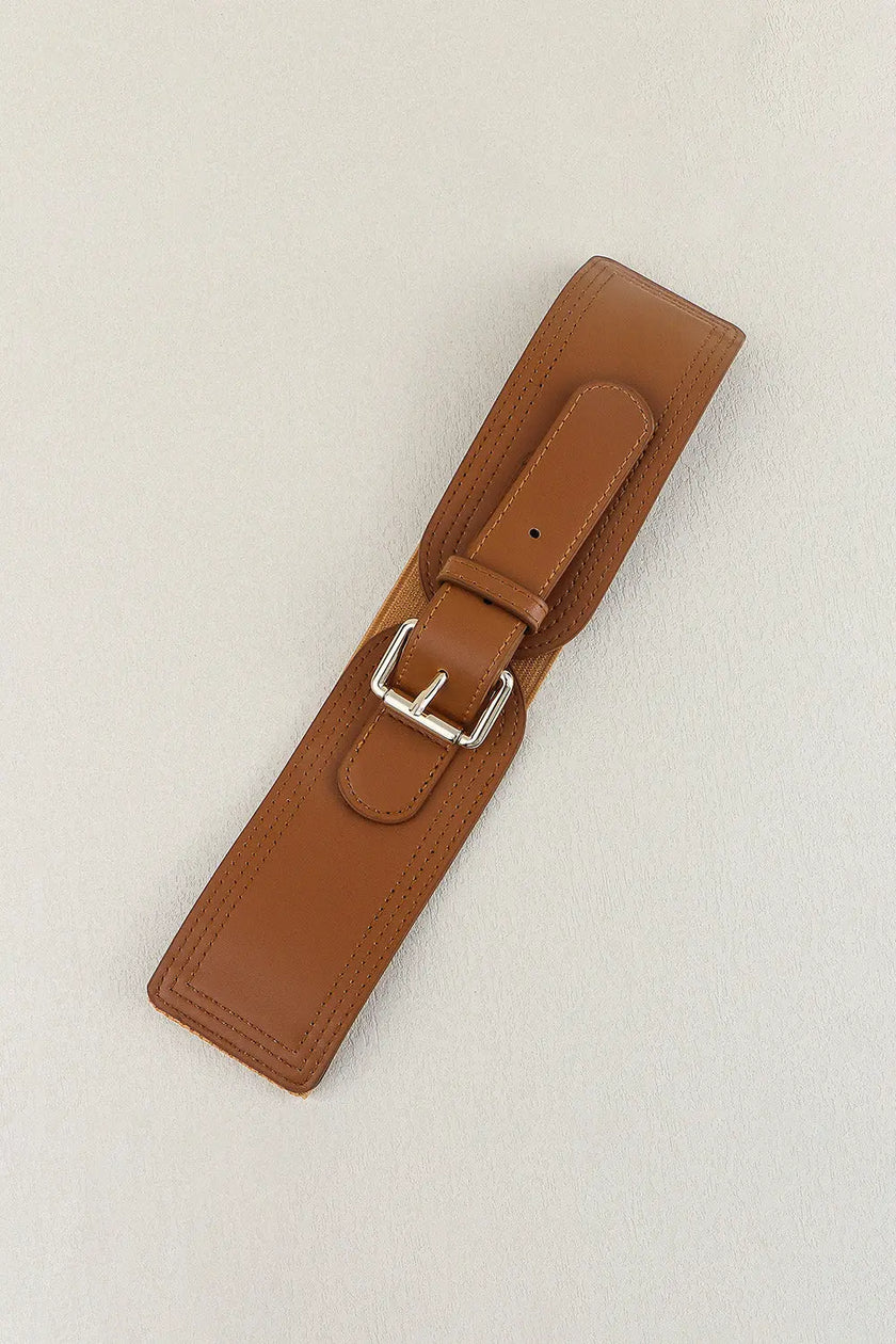 Elastic Wide PU Belt  Style Ratio