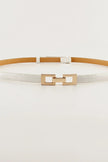 PU Skinny Belt  Style Ratio