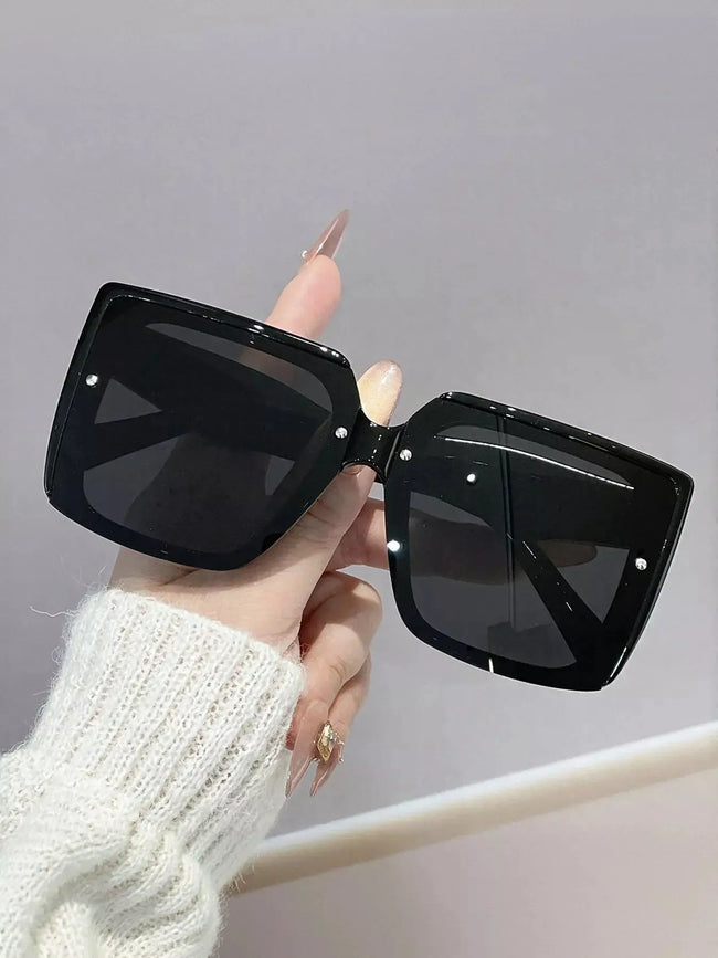 Oversized Gradient Square Sunglasses  Style Ratio