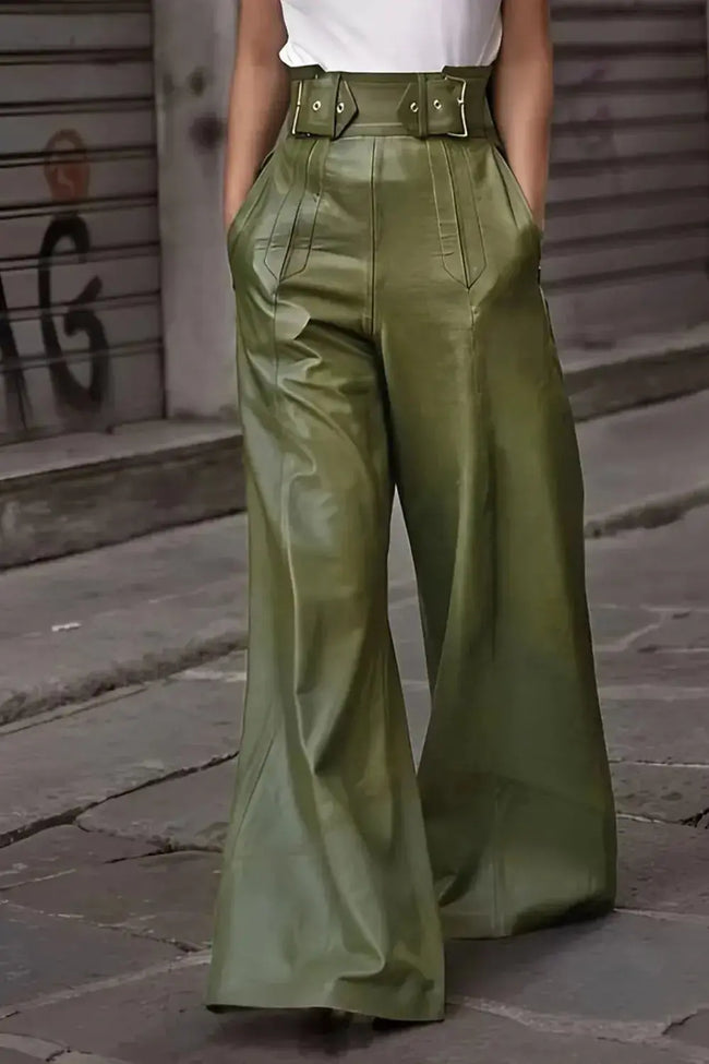 High Waist Wide Flare Pants  Style Ratio
