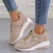 Lace Up Wedge Sneakers  Style Ratio