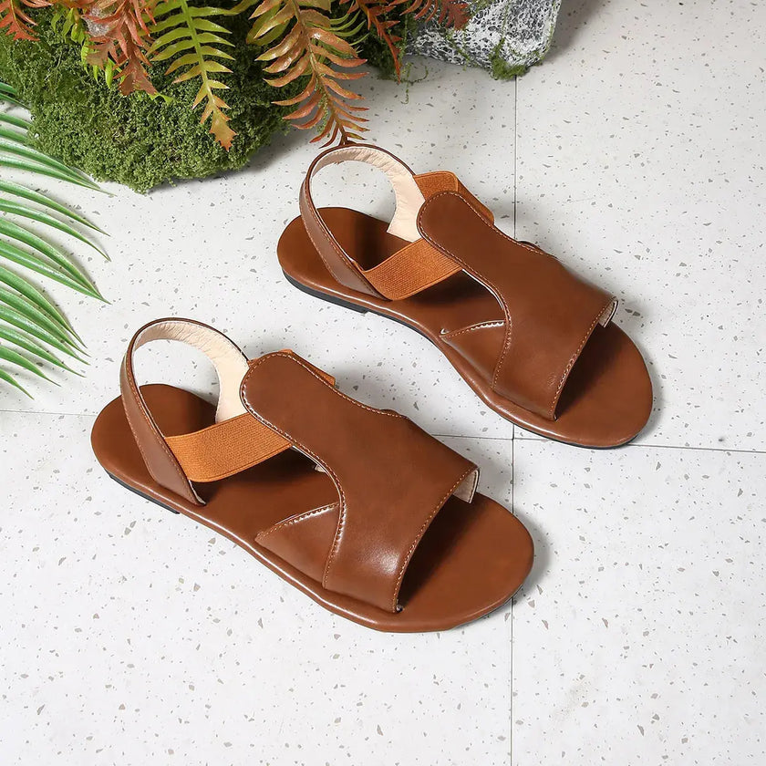 Open Toe Flats Sandals  Style Ratio