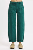 RISEN High Rise Ankle Cuffed Barrel Pants  Style Ratio