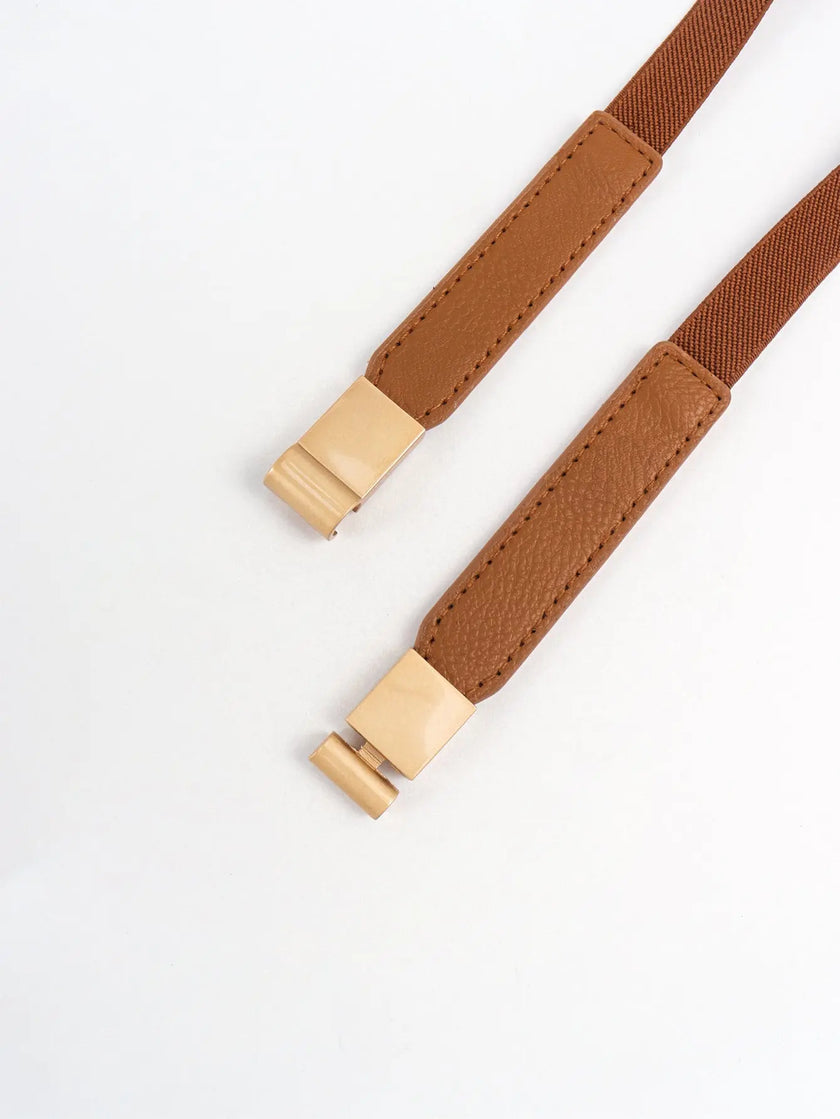 PU Elastic Skinny Belt  Style Ratio