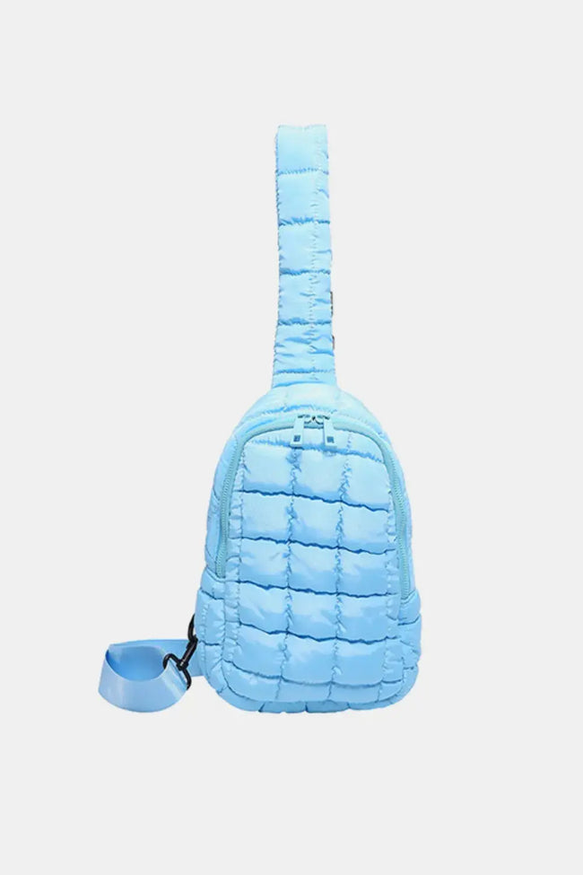 Quilted Nylon Crossbody Bag  Style Ratio