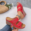 Open Toe Wedge Sandals  Style Ratio