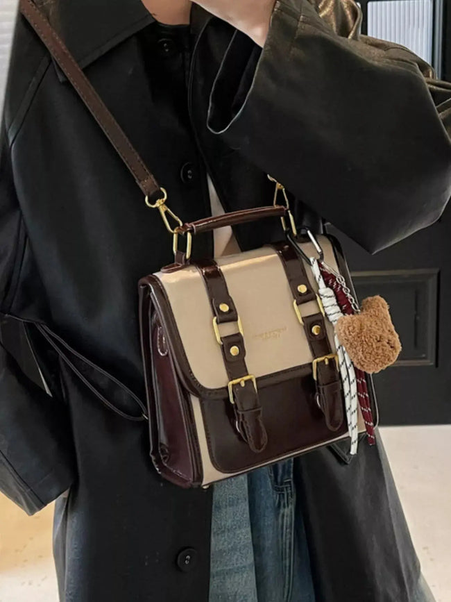 Buckle Flap Backpack Bag  Style Ratio