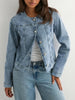 Classic Button-Down Denim Jacket  Style Ratio