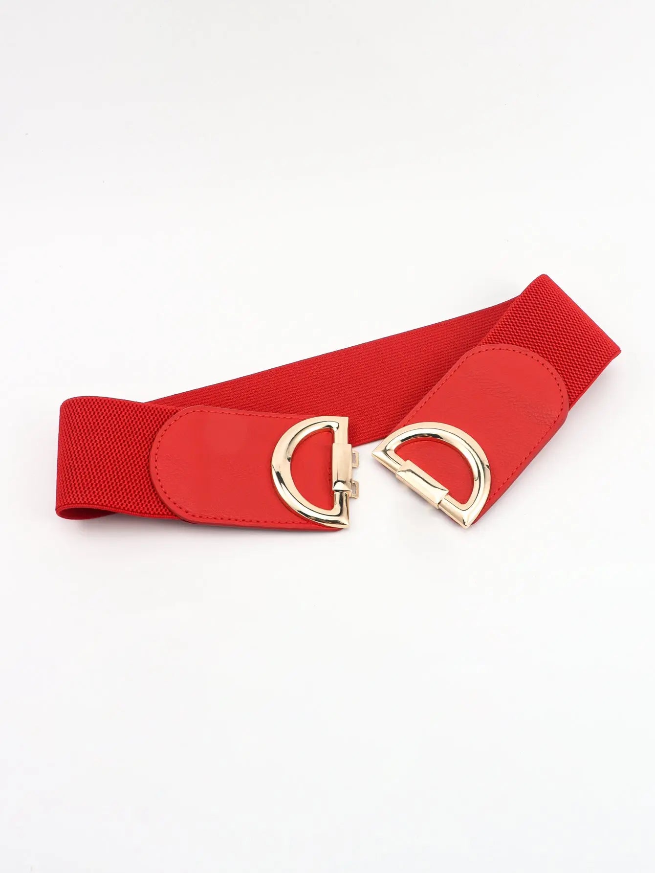 D Buckle Elastic Belt  Style Ratio