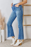 RISEN Full Size High Rise Ankle Flare Jeans  Style Ratio