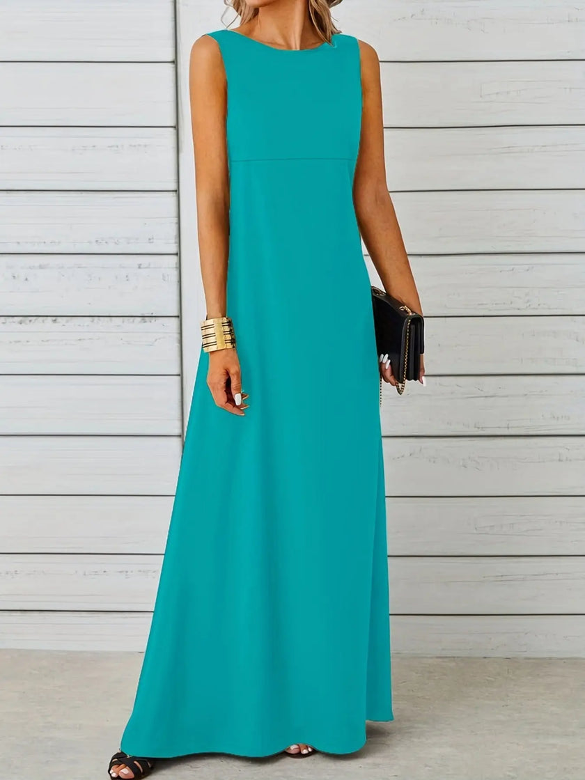 Sleeveless Flowy Maxi Dress  Style Ratio