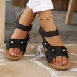 Open Toe Wedge Sandals  Style Ratio