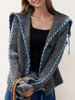 Ribbed Knit Open Front Cardigan  Style Ratio