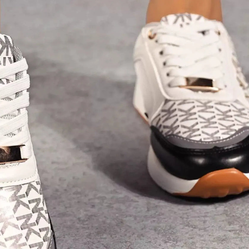 Lace Up Round Toe Sneakers  Style Ratio