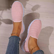 Round Toe Mesh Slip-Ons  Style Ratio