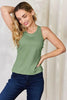 Basic Bae Full Size Round Neck Racerback Tank  Style Ratio