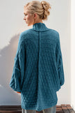 Double Take Full Size Open Front Long Sleeve Cardigan  Style Ratio