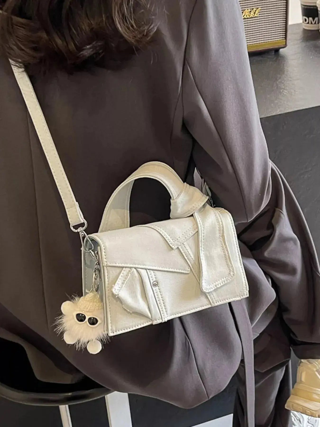 Denim Patchwork Crossbody Bag  Style Ratio