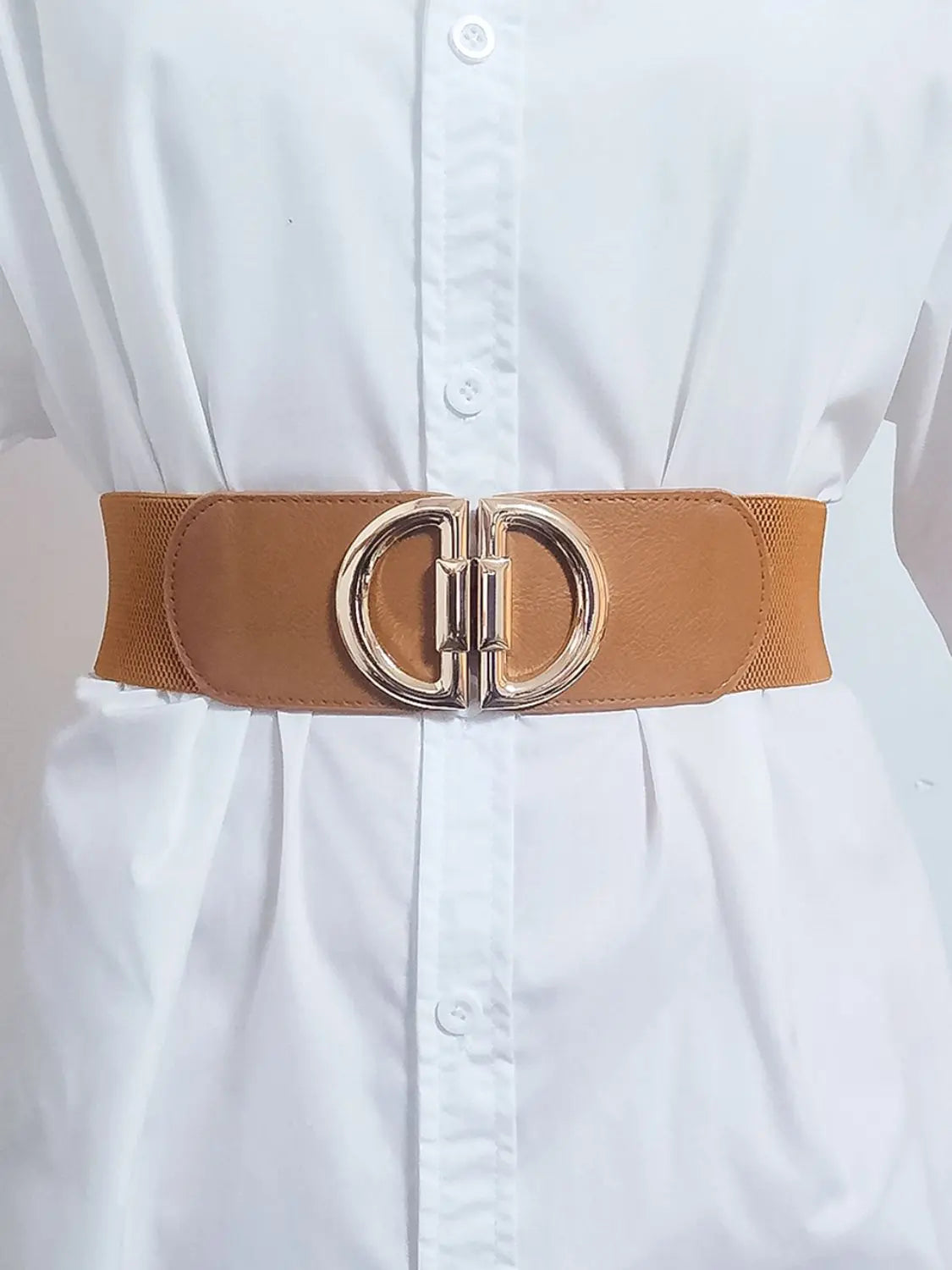 D Buckle Elastic Belt  Style Ratio
