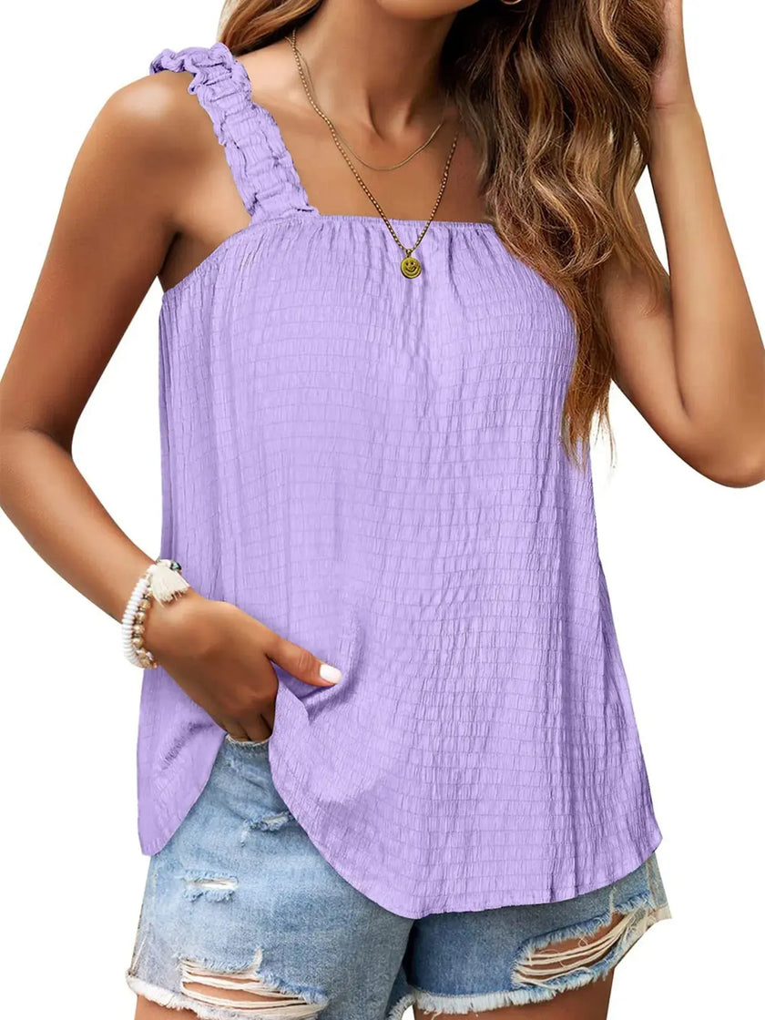 Square Neck Tank Top  Style Ratio