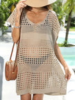 Crochet Knit Beach Cover Up  Style Ratio