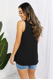 Blumin Ribbed V-Neck Tank  Style Ratio