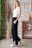Heimish Damask Pattern Casual Pants  Style Ratio