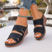 Open Toe Wedge Sandals  Style Ratio