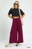 Umgee Wide Leg Pants with Pockets  Style Ratio