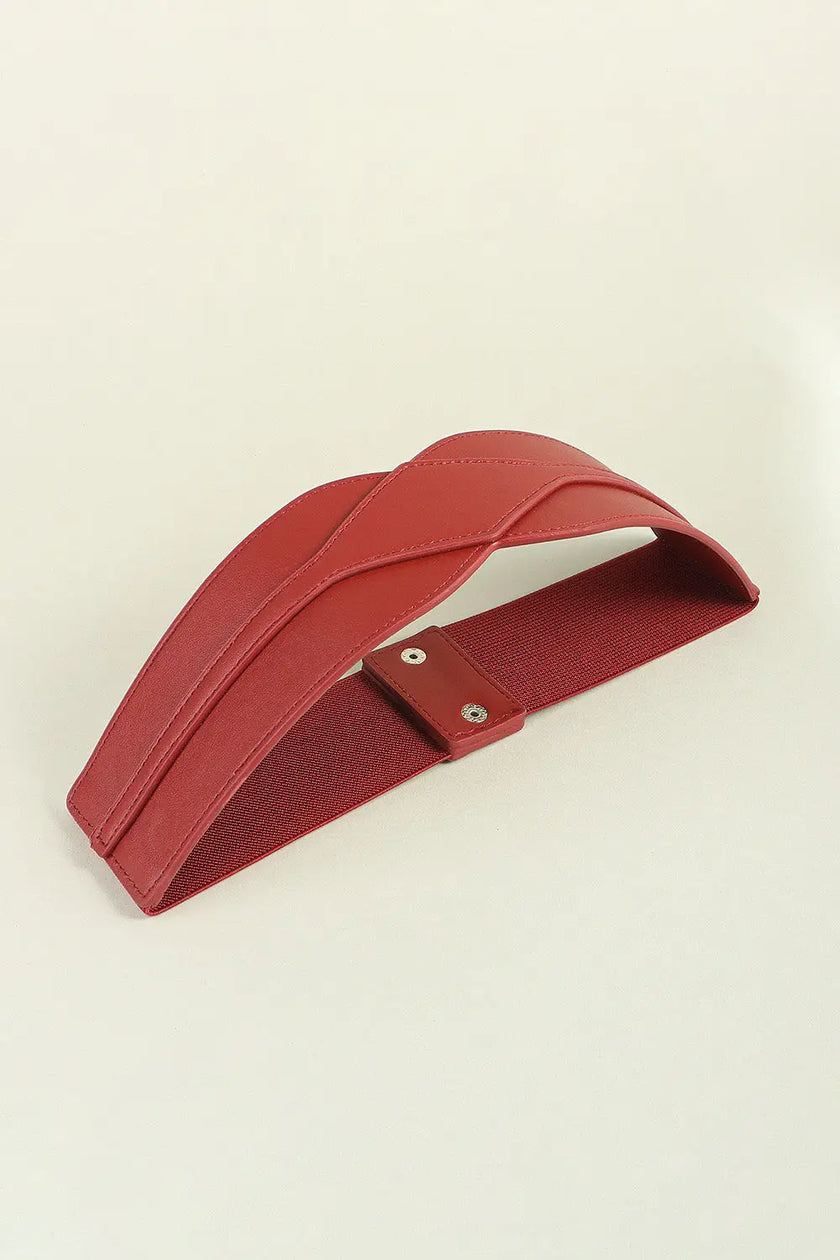 Elastic Wide PU Belt  Style Ratio