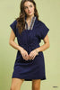 Umgee Dolman Sleeve Zip Detail Dress  Style Ratio