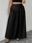 Maxi Skirt with Pockets Plus Size  Style Ratio