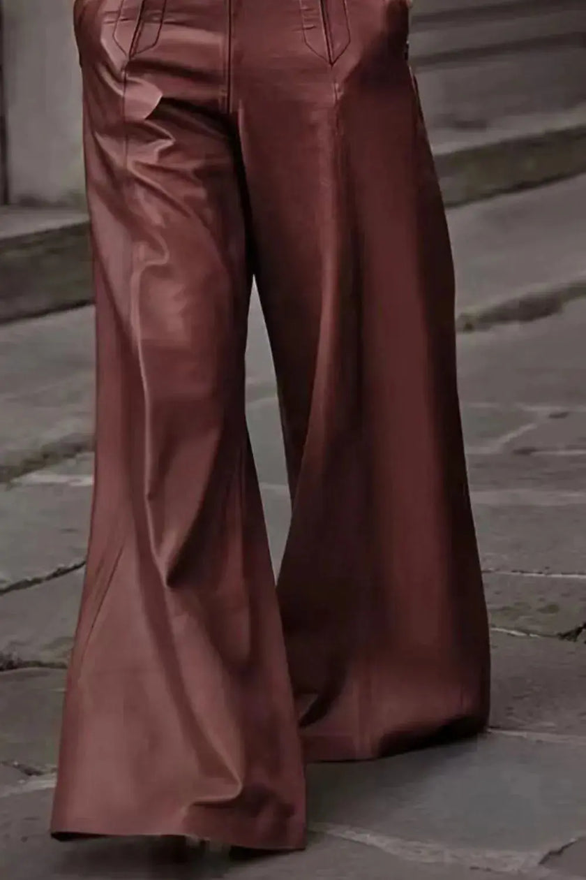 High Waist Wide Flare Pants  Style Ratio