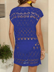 Openwork Round Neck Cover-Up  Style Ratio