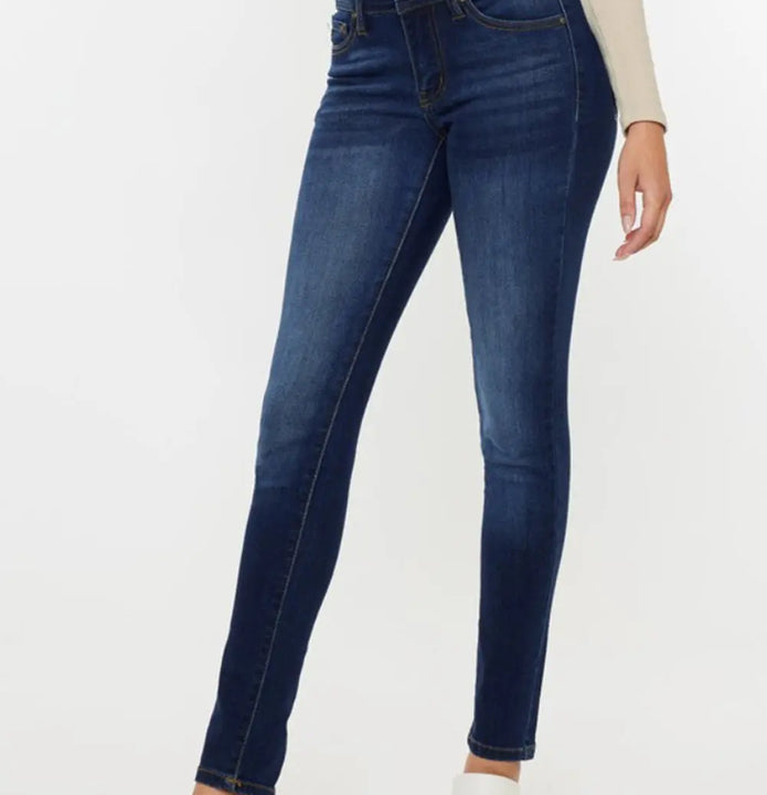 Kancan Mid Rise Gradient Skinny Jeans  Style Ratio