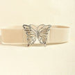 Butterfly Alloy Buckle Elastic Belt  Style Ratio