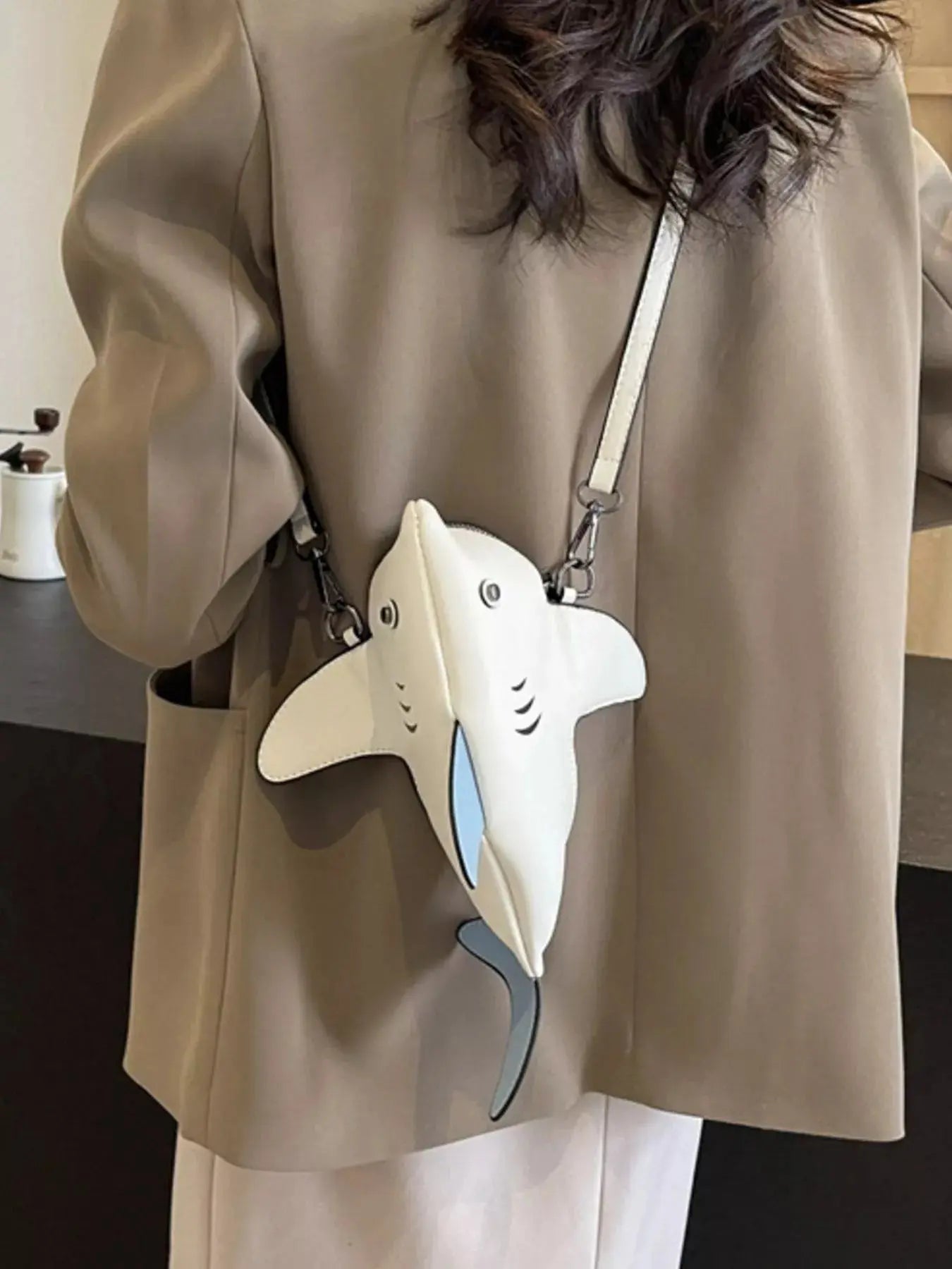 Shark Design Crossbody Bag  Style Ratio