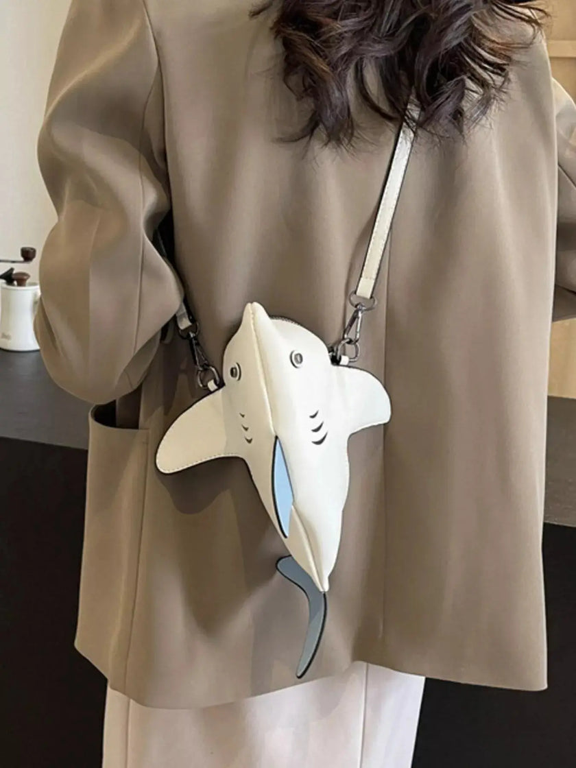 Shark Design Crossbody Bag  Style Ratio