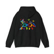 Neurospicy: Rainbow Infinity w/Butterfly Symbol —  Inclusion Hoodie  Style Ratio